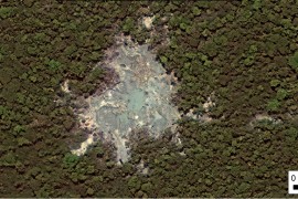 MAAP 17: Birth of a New Illegal Gold Mining Zone in the Peruvian Amazon [High Resolution View]