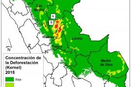 MAAP #26: Hotspots de deforestación en la Amazonía peruana, 2015