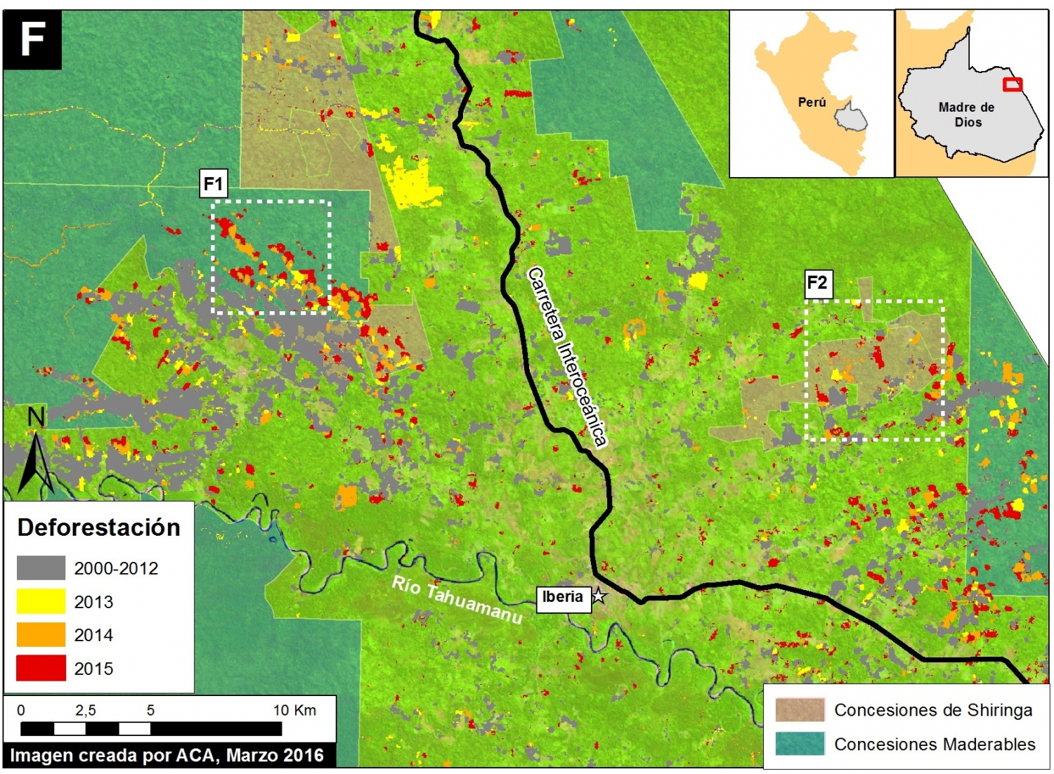 Imagen 28b. Datos: PNCB/MINAM, Hansen/UMD/Google/USGS/NASA, Hansen et al 2016 (ERL)**, MTC, MINAGRI