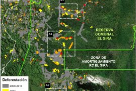 MAAP #45: Threats to El Sira Communal Reserve in central Peruvian Amazon