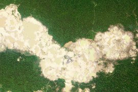 MAAP #50: Gold Mining Deforests 31,000 Acres in southern Peruvian Amazon during last 4 years