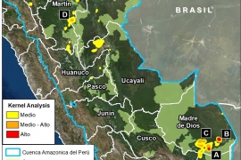 MAAP #65: Hotspots de Deforestación del 2017, en la Amazonía Peruana