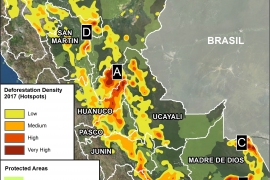 MAAP #78: Deforestation Hotspots in the Peruvian Amazon, 2017