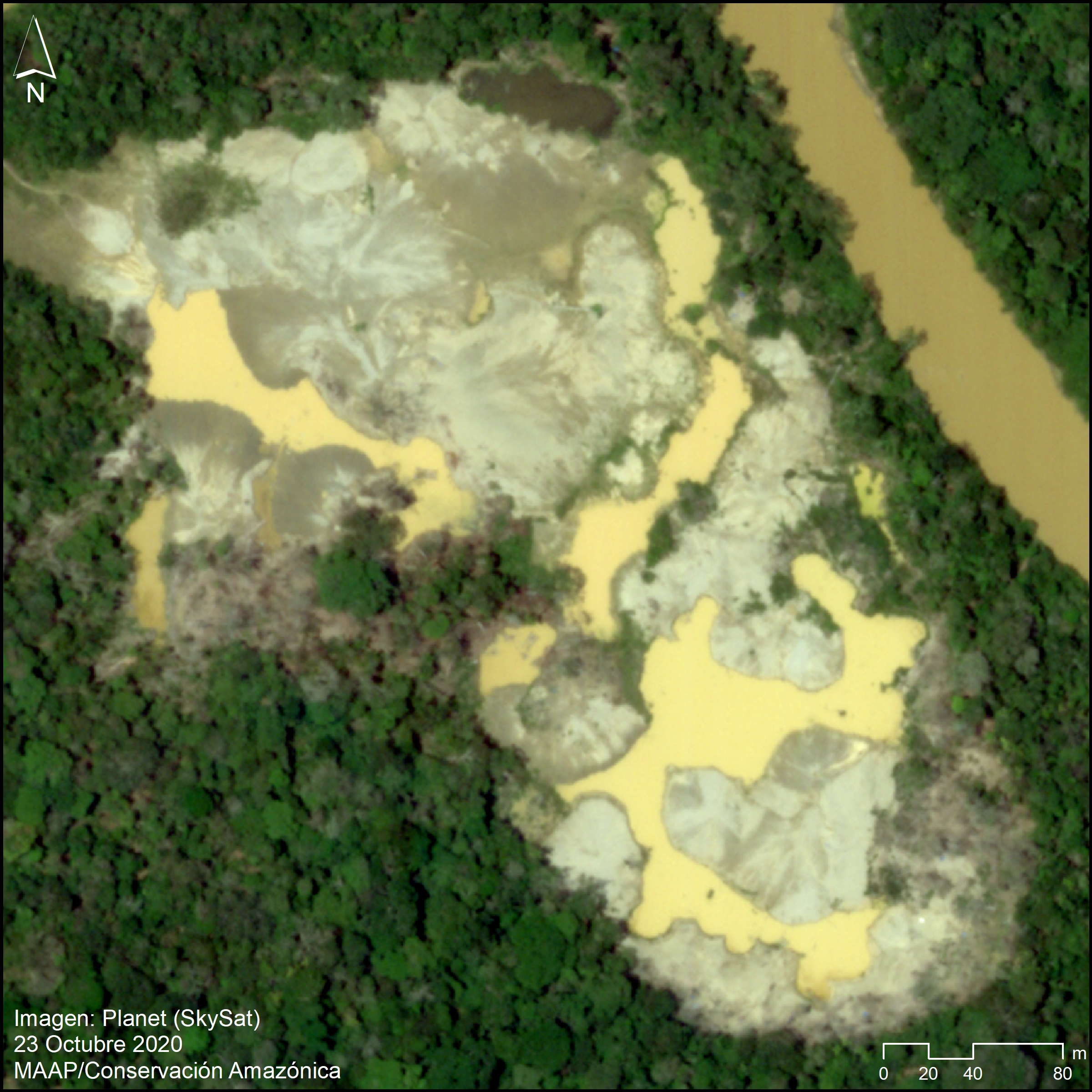 Combating Illegal Gold Mining in the  Rainforest With Maxar's…