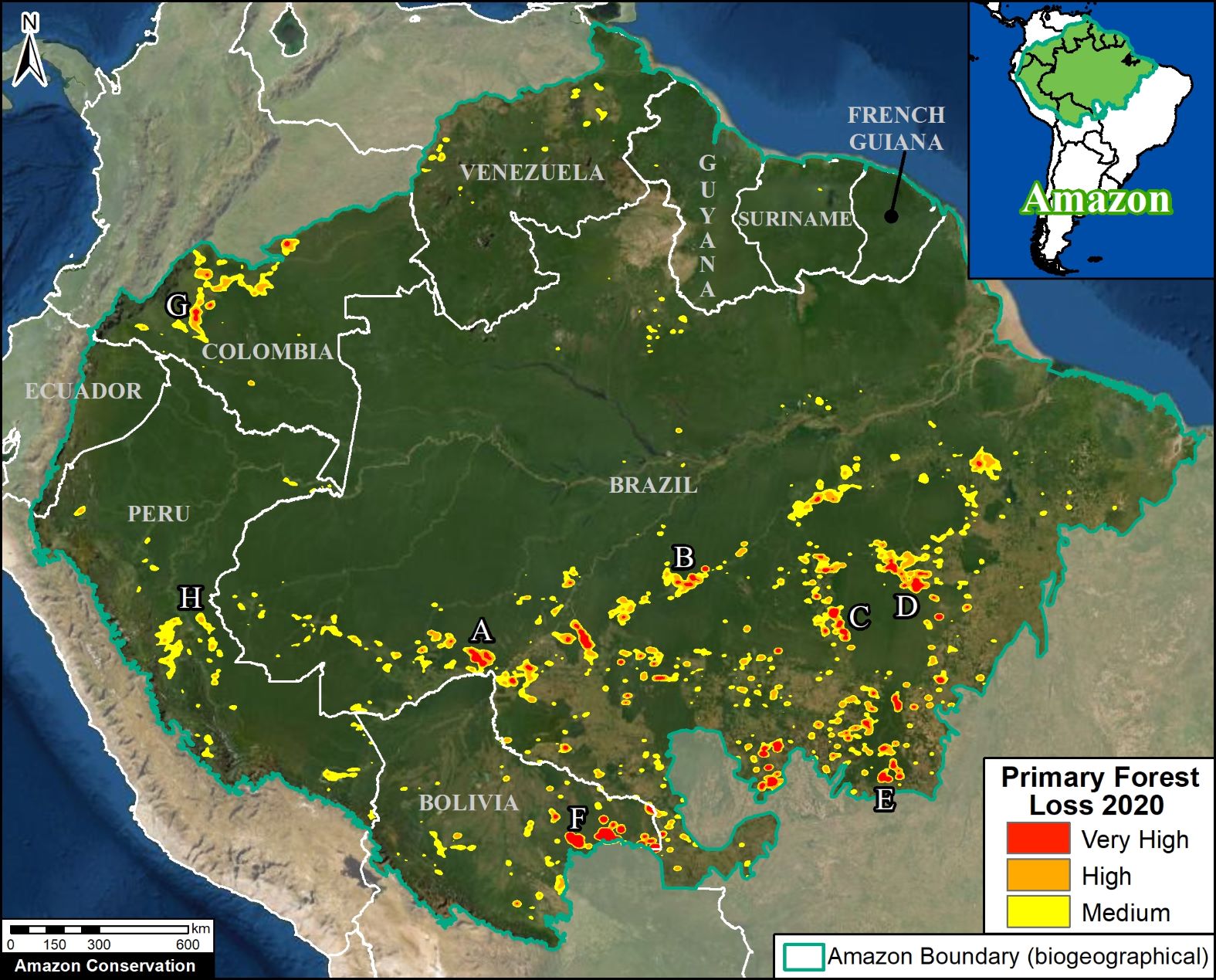 Maap 132 Amazon Deforestation Hotspots Maap