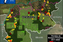 MAAP #155: Hotspots de Deforestación en la Amazonía Venezolana