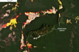 MAAP #173: Rapid Increase of Mining Deforestation in Yapacana National Park (Venezuelan Amazon)