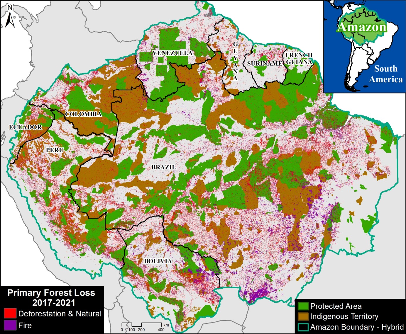 MAAP #183: Protected Areas & Indigenous Territories Effective Against  Deforestation Across