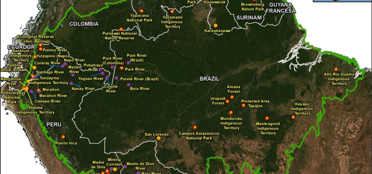 MAAP #197: Minería ilegal de oro en la Amazonía